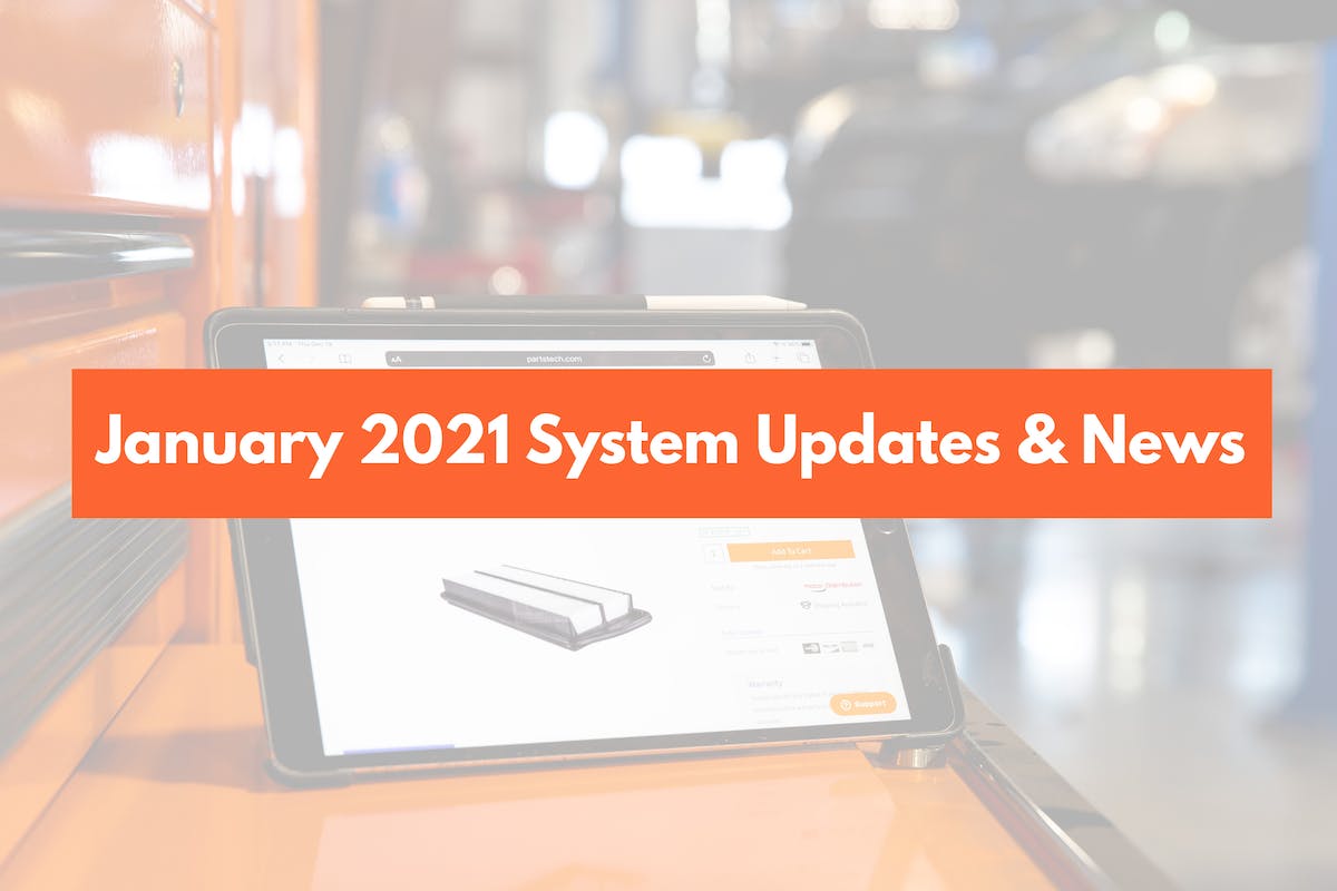January 2021 System Updates and News