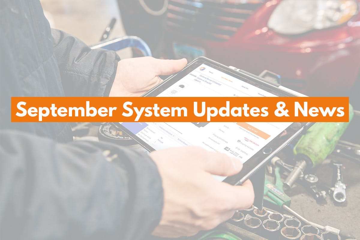 September 2020 System Updates and News