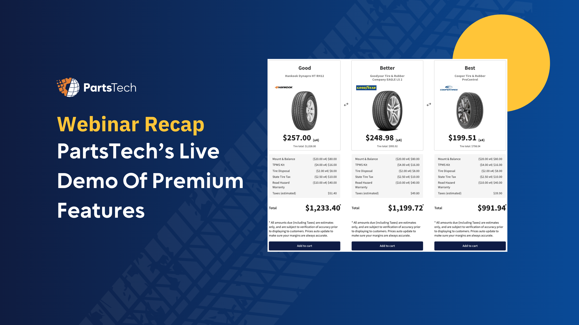 Webinar Recap: PartsTech’s Live Demo Of Premium Features